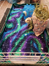 Load image into Gallery viewer, CUSTOM MIDWEST GUINEA PIG HABITAT FLEECE CAGE LINERS (Many Absorbency Options)