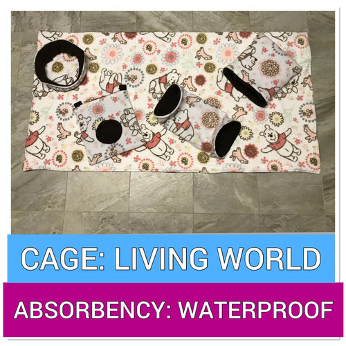 LIVING WORLD LARGE 19”x38” WATERPROOF COMBO SET [MULTIPLE OPTIONS]