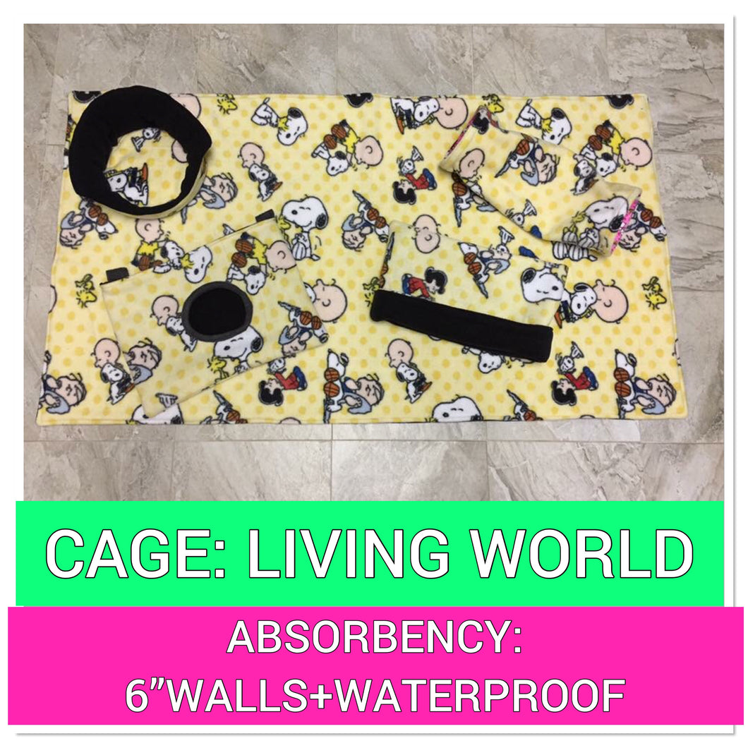 LIVING WORLD LARGE 19”x38” FITTED COMBO SET [MULTIPLE OPTIONS]