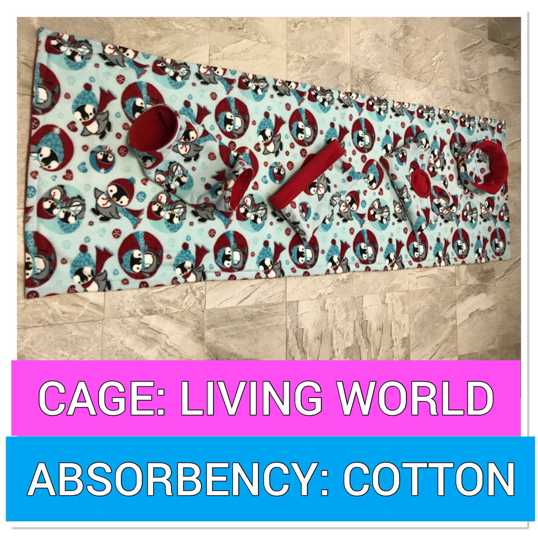 LIVING WORLD LARGE 19”x38” COTTON COMBO SET [MULTIPLE OPTIONS]