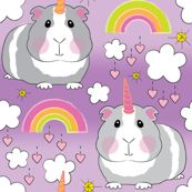 GUINEA PIG UNICORN PURPLE [SPECIAL ORDER]