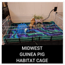 Load image into Gallery viewer, CUSTOM MIDWEST GUINEA PIG HABITAT FLEECE CAGE LINERS (Many Absorbency Options)