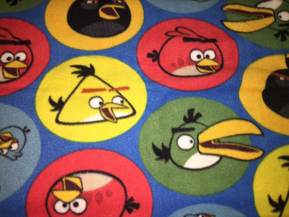 ANGRY BIRDS ON BLUE