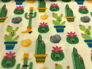 CACTUS ON CREAM YELLOW