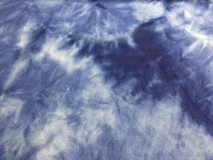 BLUE TIE DYE SOLID