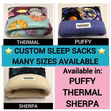 REVERSIBLE SLEEP SACKS [MANY SIZES & STYLES]