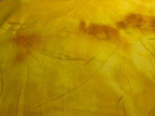 YELLOW TIE DYE SOLID