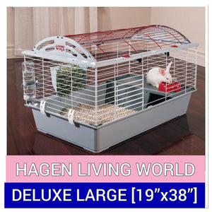 CUSTOM LIVING WORLD LARGE 19"X38" FLEECE CAGE LINERS (Many Absorbency Options)