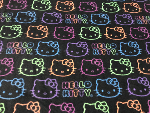 HELLO KITTY NEON ON BLACK