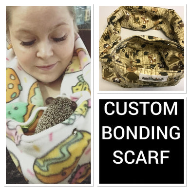 CUSTOM BONDING SCARF (SIZE MEDIUM) FOR GUINEA PIGS/BABY BUNNIES/RATS