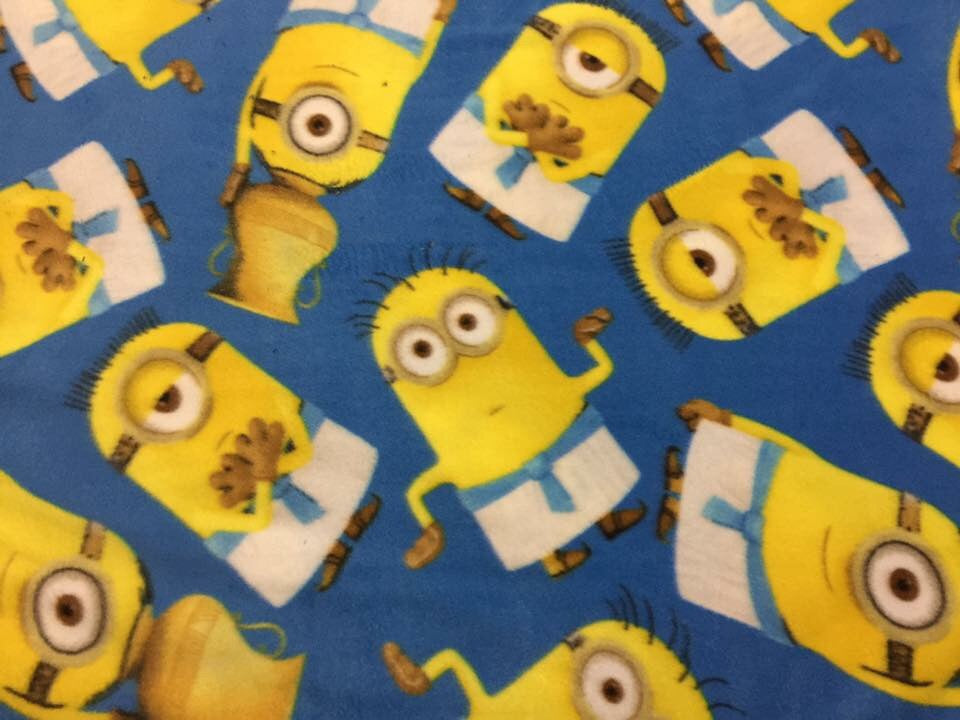 MINIONS ON BLUE