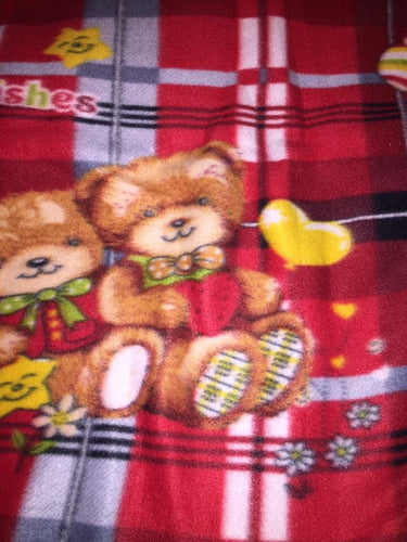 CHRISTMAS BEARS ON PLAID