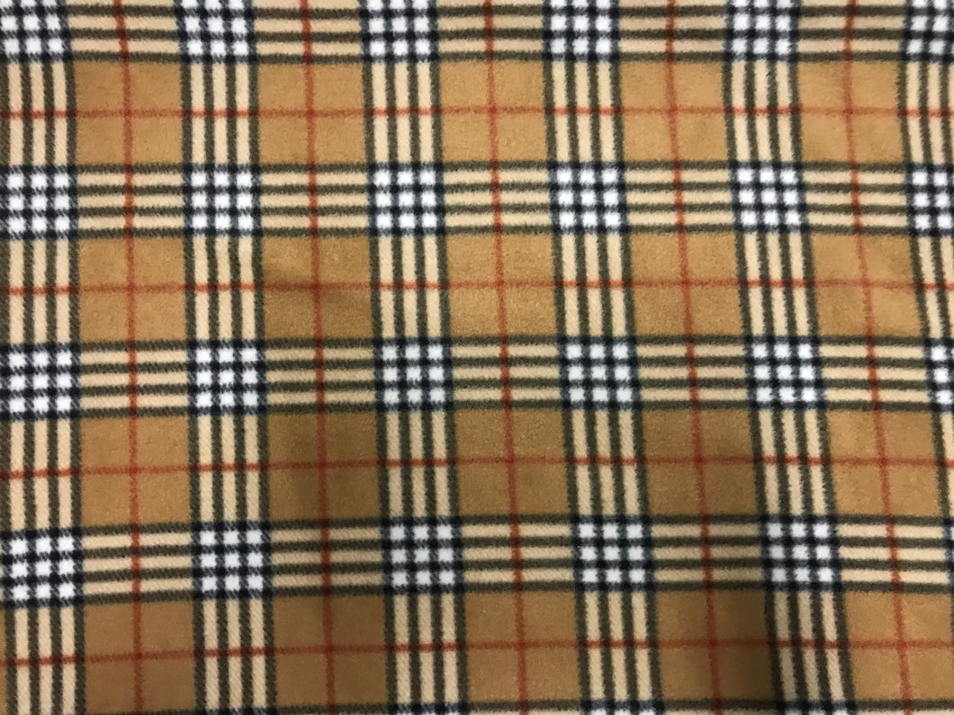 BROWN PLAID